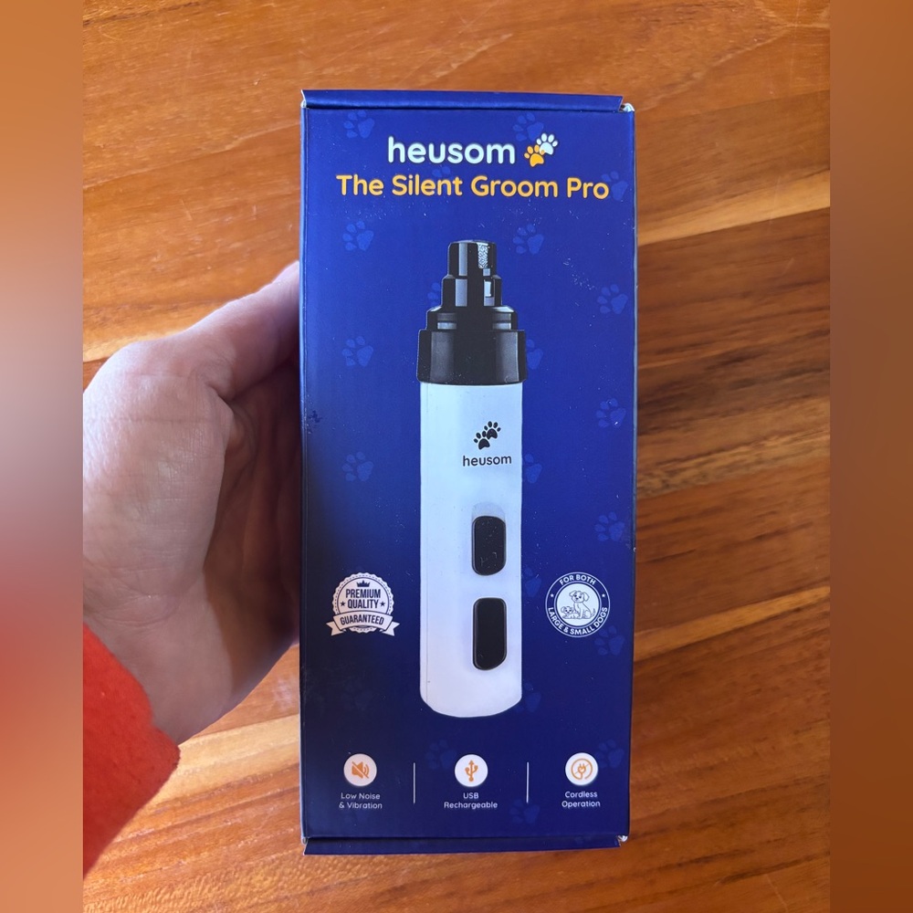 Heusom Silent Groom Pro Pet Nail Grinder - Picture 5 of 5